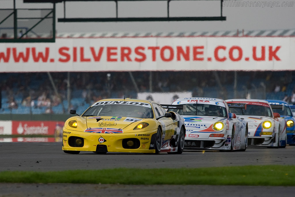 Virgo taking command - Chassis: 2408  - 2008 Le Mans Series Silverstone 1000 km