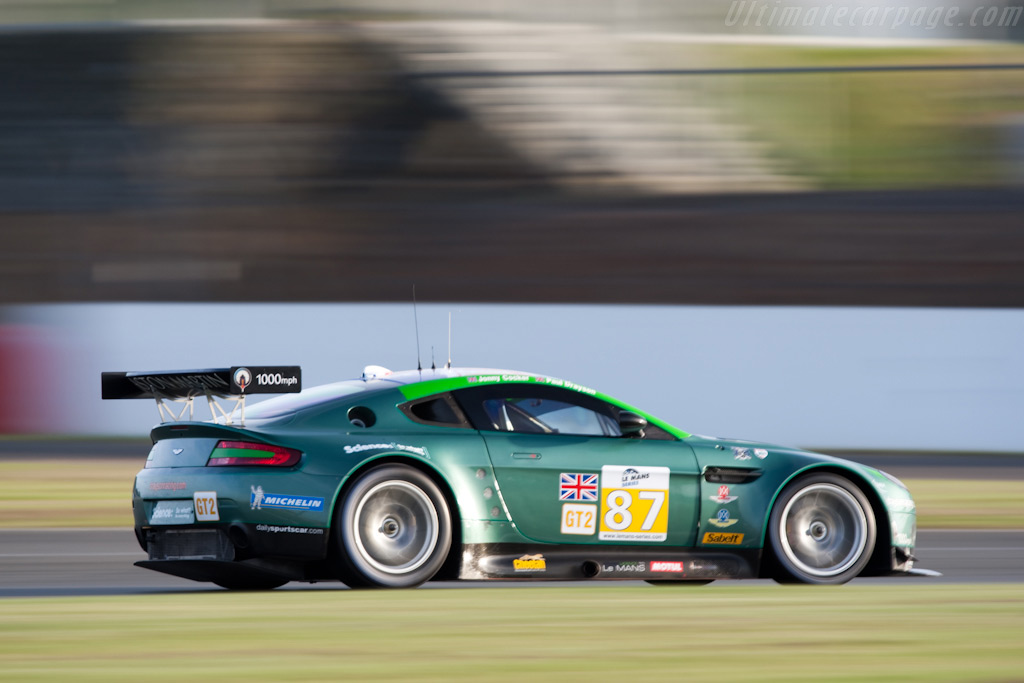 After Silverstone it will roar no more - Chassis: GT2/002  - 2009 Le Mans Series Silverstone 1000 km