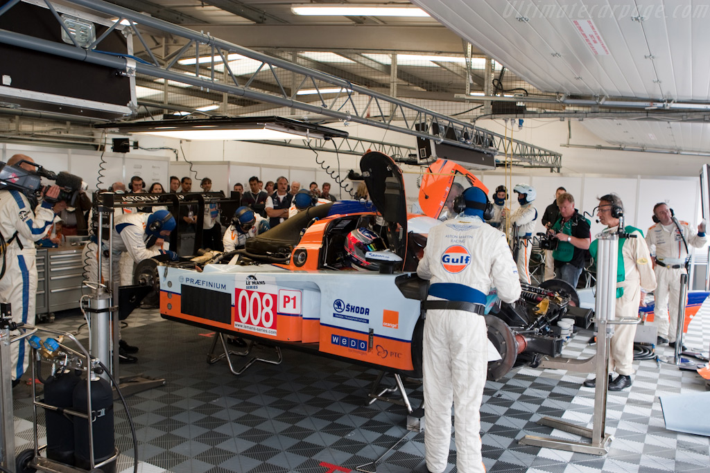 Airco problems for 008 - Chassis: B0860-HU02  - 2009 Le Mans Series Silverstone 1000 km