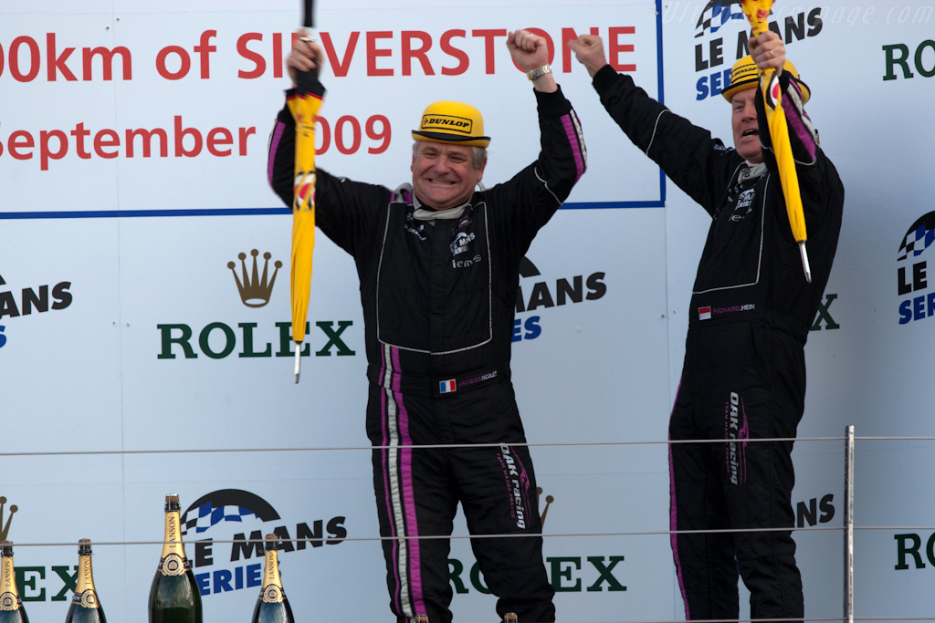 Appropriate attire for the Oak Racing men   - 2009 Le Mans Series Silverstone 1000 km