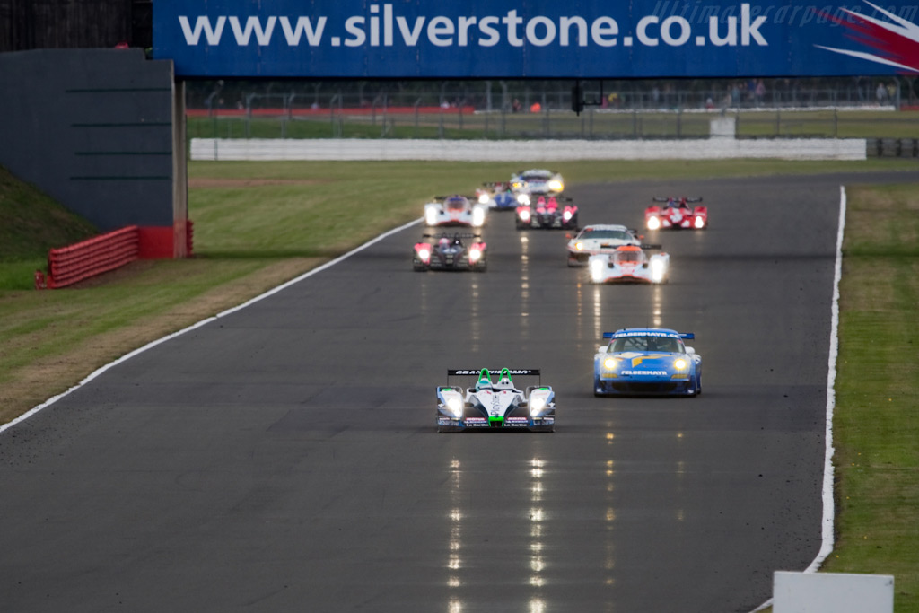Bouillon just grabbed the lead - Chassis: 01-08  - 2009 Le Mans Series Silverstone 1000 km