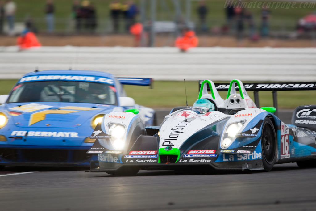 Bouillon still pushing - Chassis: 01-08  - 2009 Le Mans Series Silverstone 1000 km