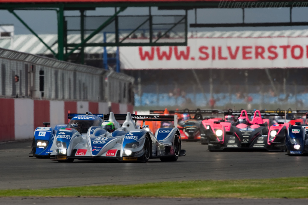 LMP2 leaders - Chassis: 09S-05  - 2009 Le Mans Series Silverstone 1000 km