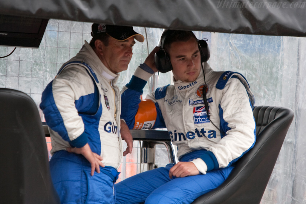 Nigel and Greg Mansell   - 2009 Le Mans Series Silverstone 1000 km