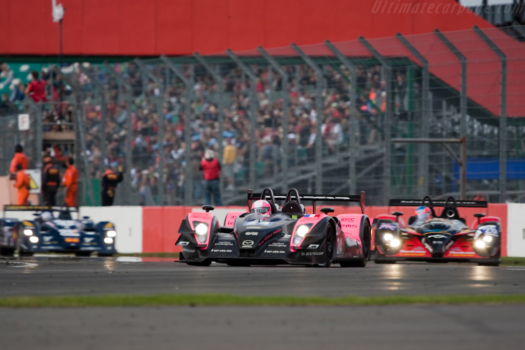 On the way to a podium - Chassis: 01-05  - 2009 Le Mans Series Silverstone 1000 km