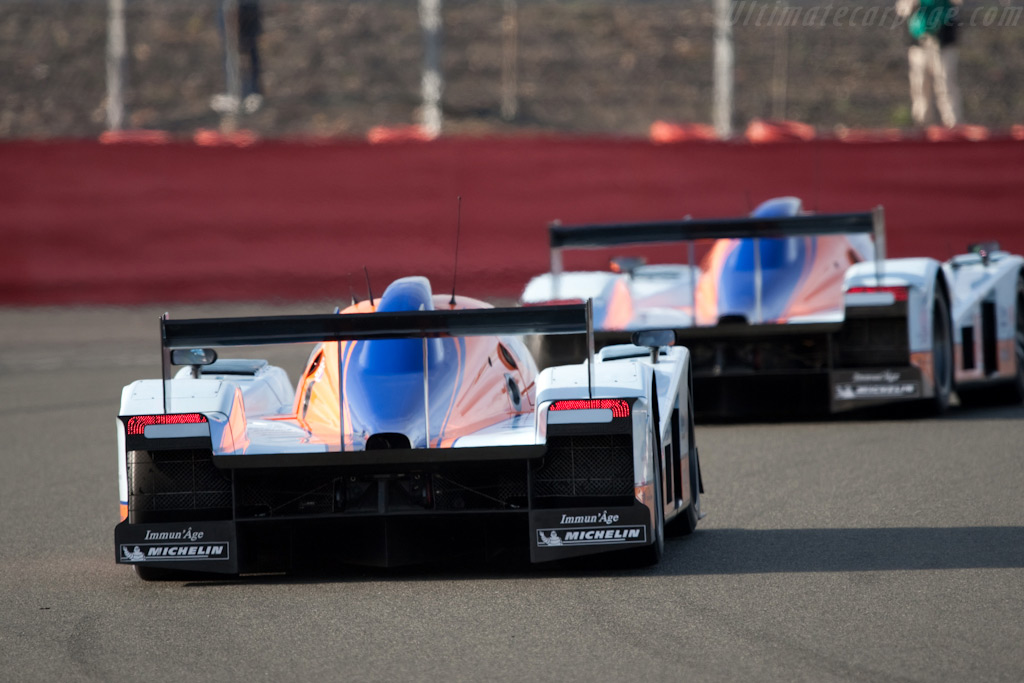 The Lola Astons - Chassis: B0960-HU01S  - 2009 Le Mans Series Silverstone 1000 km