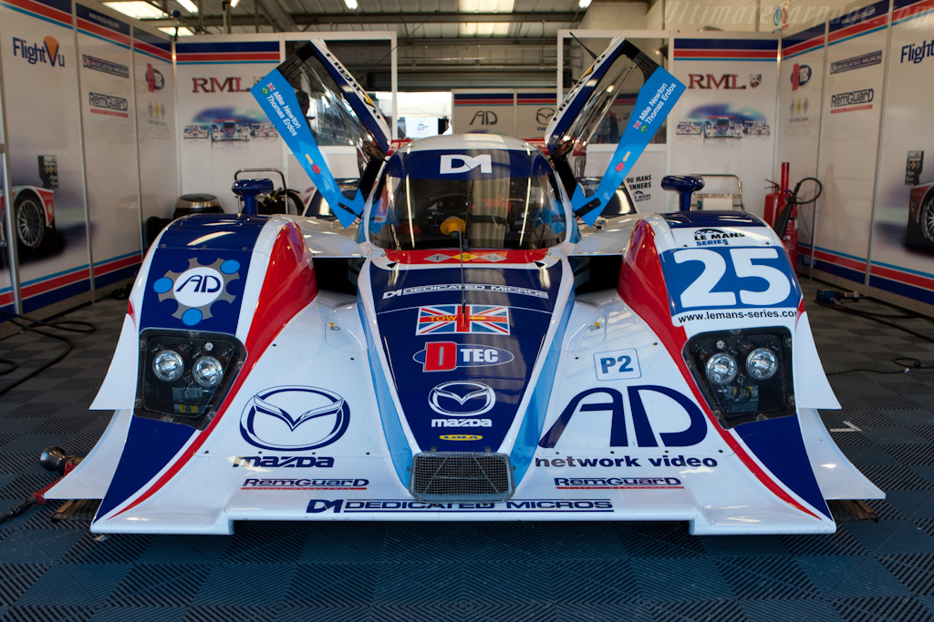 The RML Lola - Chassis: B0880-HU03  - 2009 Le Mans Series Silverstone 1000 km