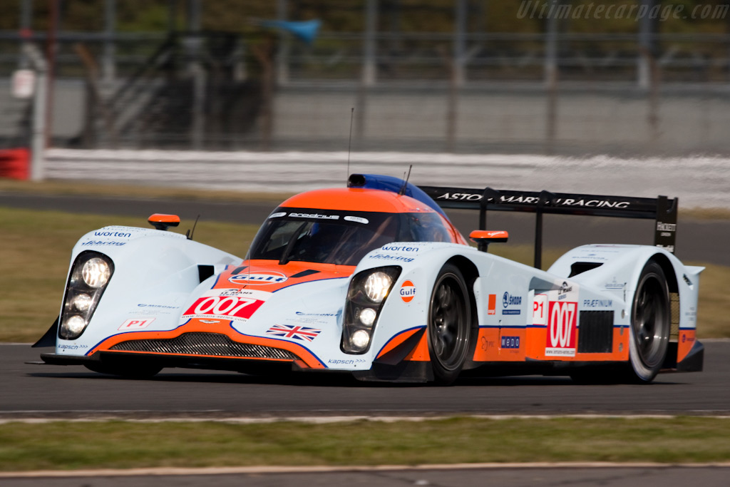 The championship leading Lola Aston - Chassis: B0960-HU02S  - 2009 Le Mans Series Silverstone 1000 km