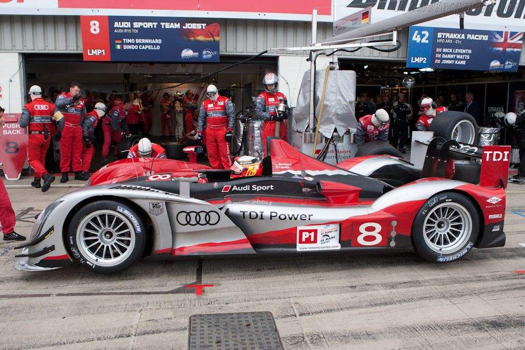 Audi Stop   - 2010 Le Mans Series Silverstone 1000 km (ILMC)