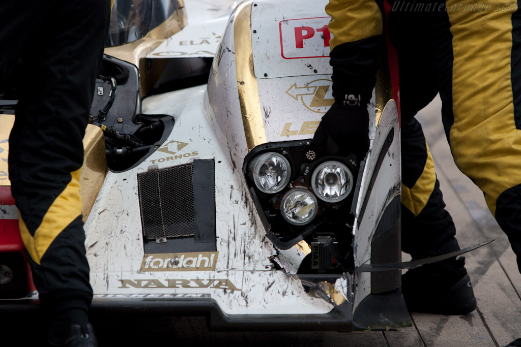 Battle Damage - Chassis: B0860-HU01  - 2010 Le Mans Series Silverstone 1000 km (ILMC)
