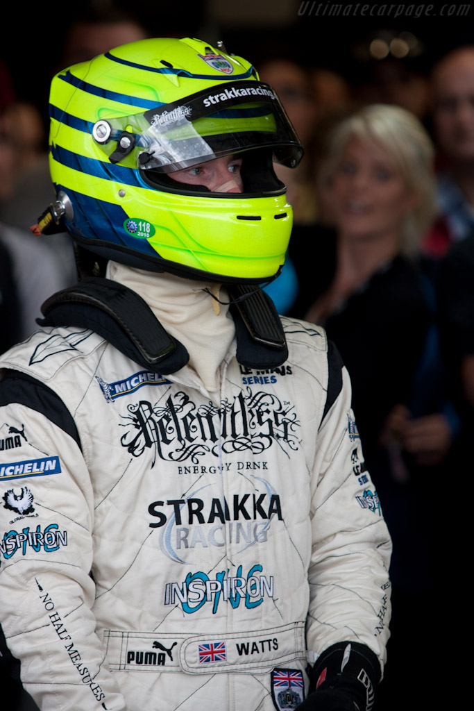 Danny Watts ahead of his stellar drive   - 2010 Le Mans Series Silverstone 1000 km (ILMC)
