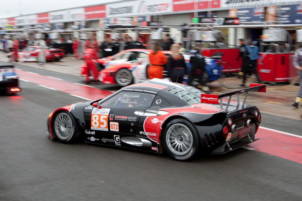 Spyker C8 Laviolette GT2-R - Chassis: XL9AB01G37Z363190  - 2010 Le Mans Series Silverstone 1000 km (ILMC)