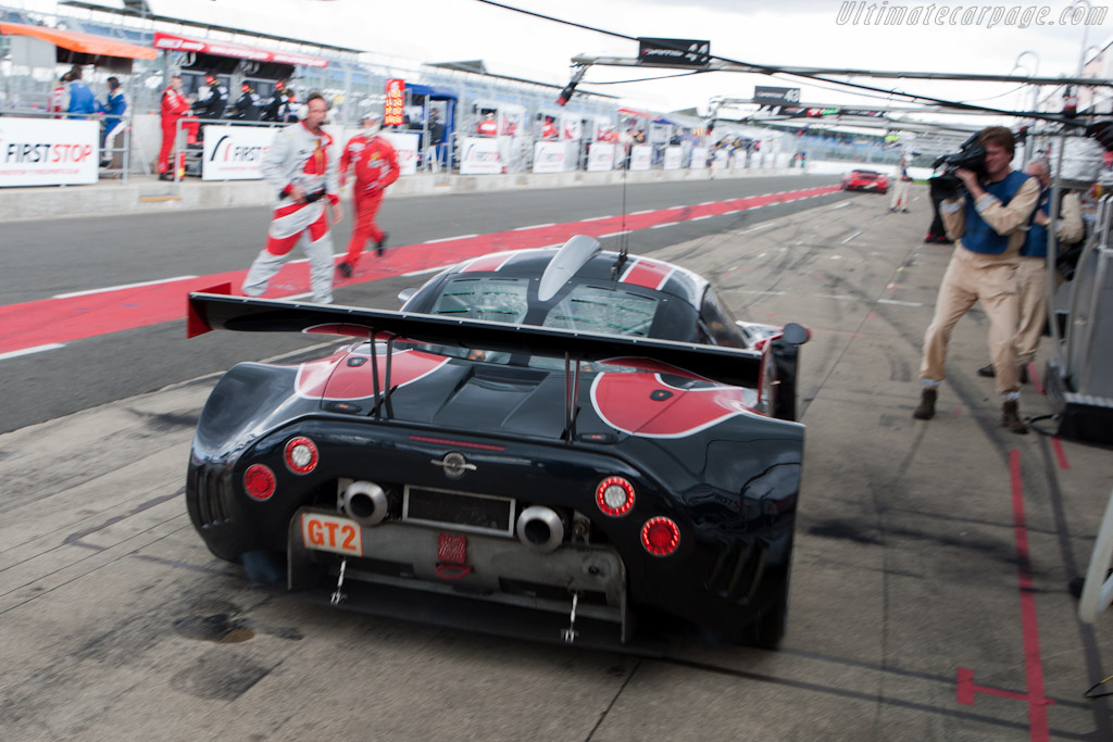 Tom Coronel takes off - Chassis: XL9AB01G37Z363190  - 2010 Le Mans Series Silverstone 1000 km (ILMC)