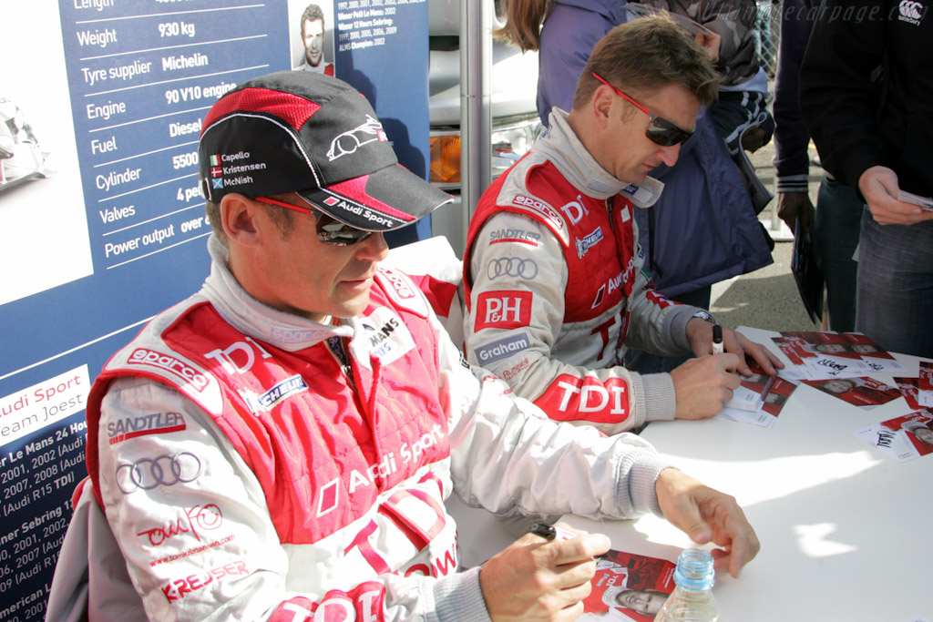 Tom Kristensen and Allan McNish   - 2010 Le Mans Series Silverstone 1000 km (ILMC)