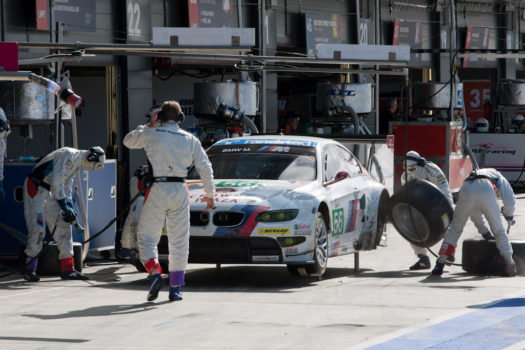 BMW stop - Chassis: 1106  - 2011 Le Mans Series 6 Hours of Silverstone (ILMC)