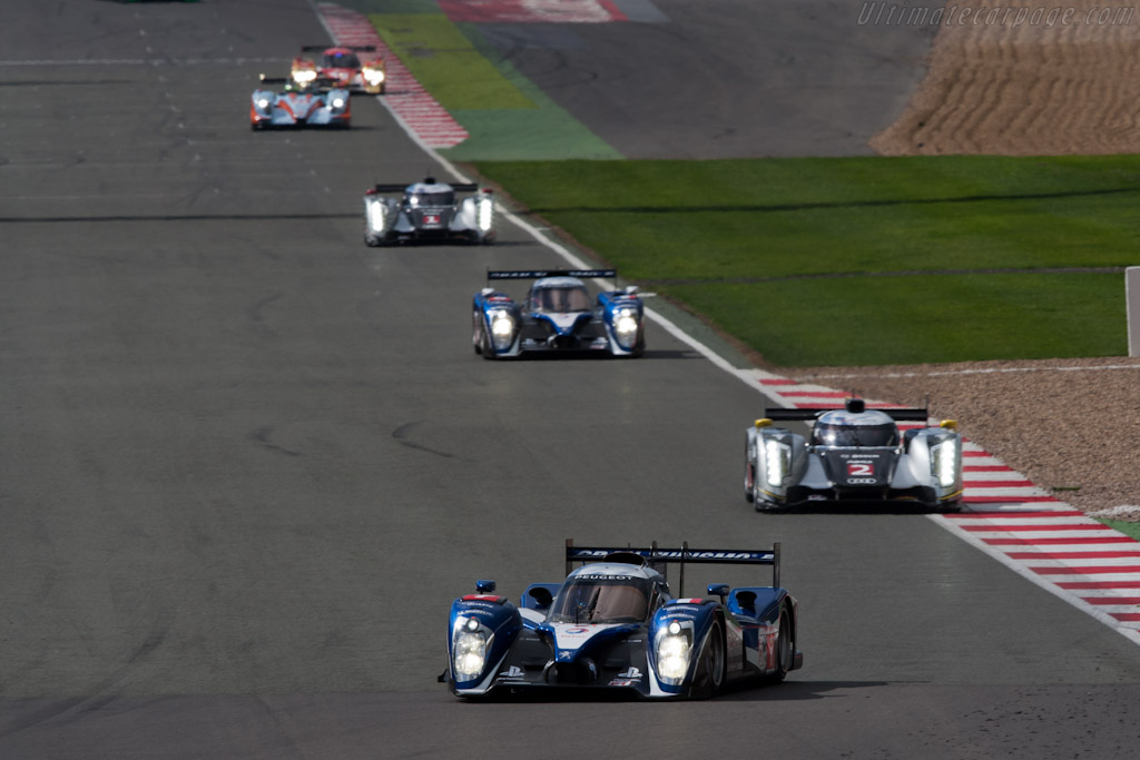 Early leaders   - 2011 Le Mans Series 6 Hours of Silverstone (ILMC)