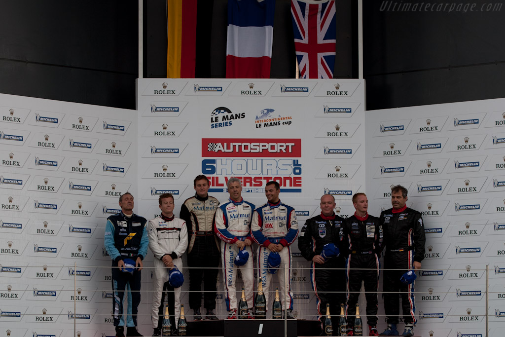 GTE Am podium   - 2011 Le Mans Series 6 Hours of Silverstone (ILMC)