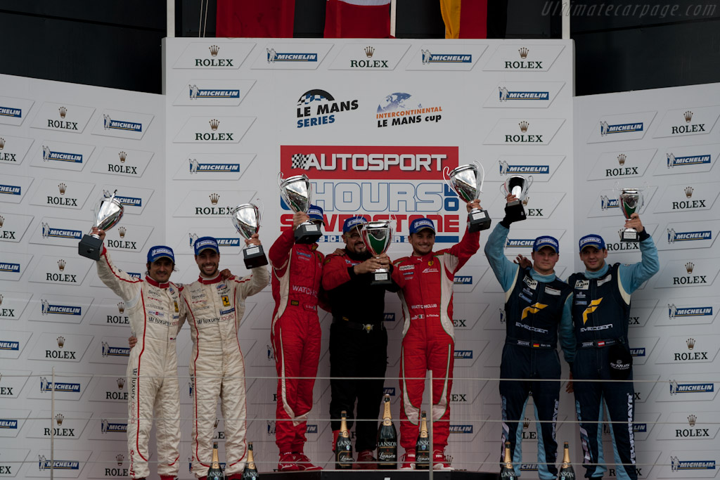 GTE Pro podium   - 2011 Le Mans Series 6 Hours of Silverstone (ILMC)
