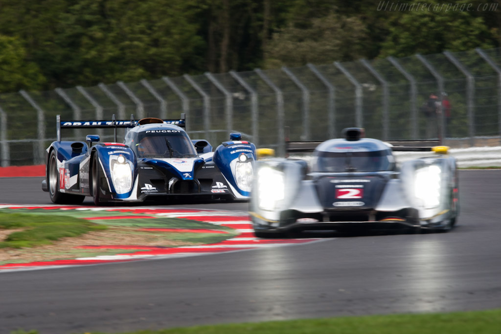 Peugeot vs Audi   - 2011 Le Mans Series 6 Hours of Silverstone (ILMC)
