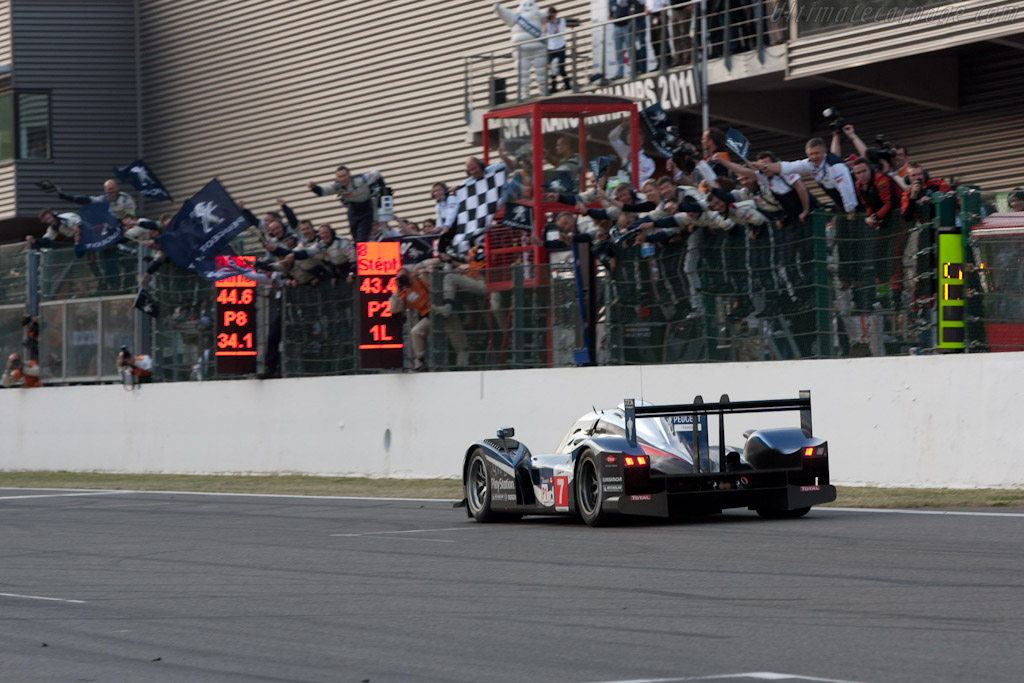 Across the line - Chassis: 908-04  - 2011 Le Mans Series Spa 1000 km (ILMC)