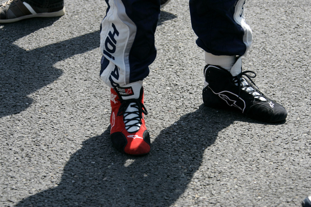 Alexander Wurz' shoes   - 2011 Le Mans Series Spa 1000 km (ILMC)