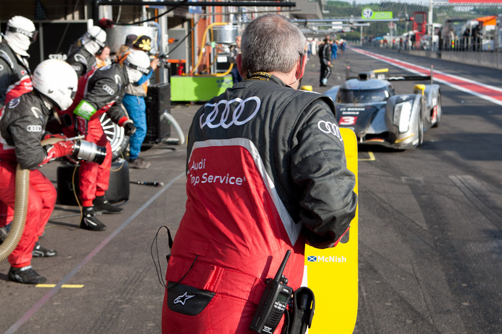 Audi Stop   - 2011 Le Mans Series Spa 1000 km (ILMC)