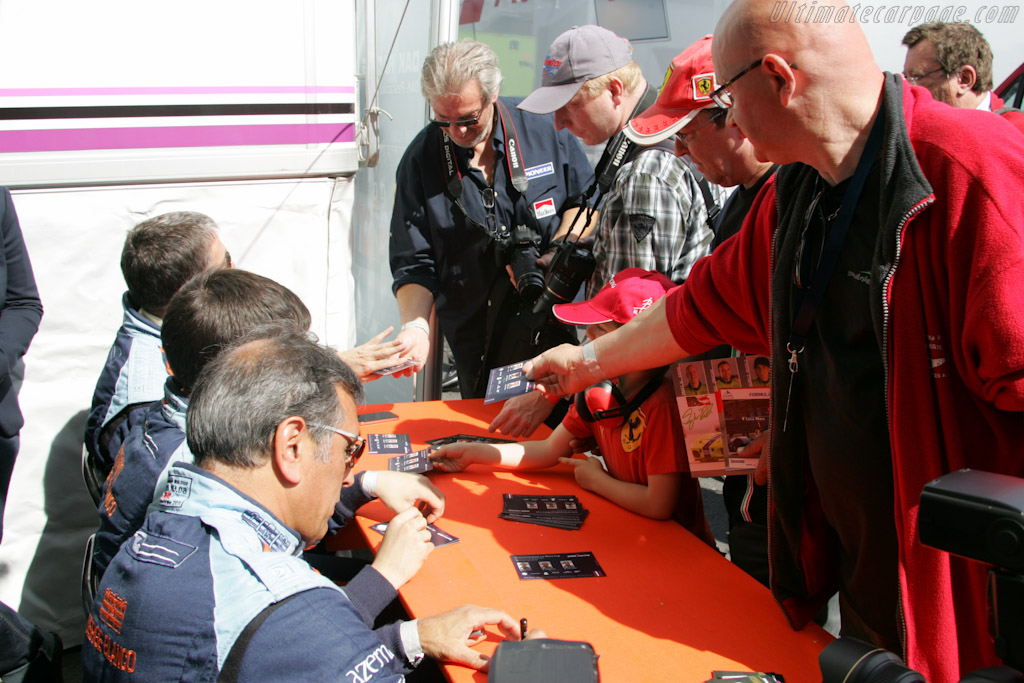 Autograph Session   - 2011 Le Mans Series Spa 1000 km (ILMC)