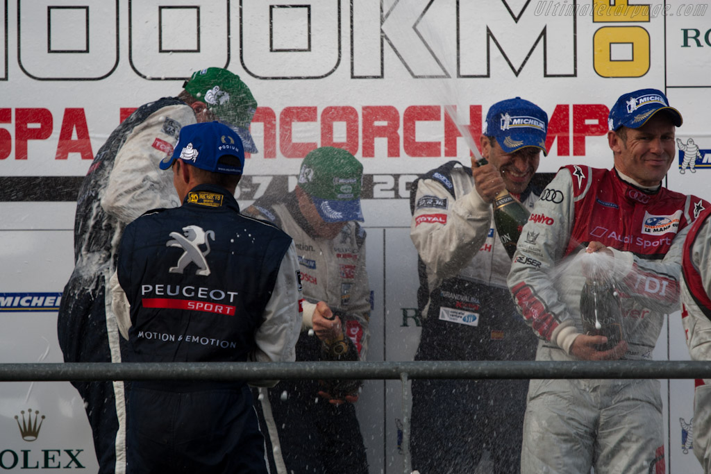Champagne!   - 2011 Le Mans Series Spa 1000 km (ILMC)