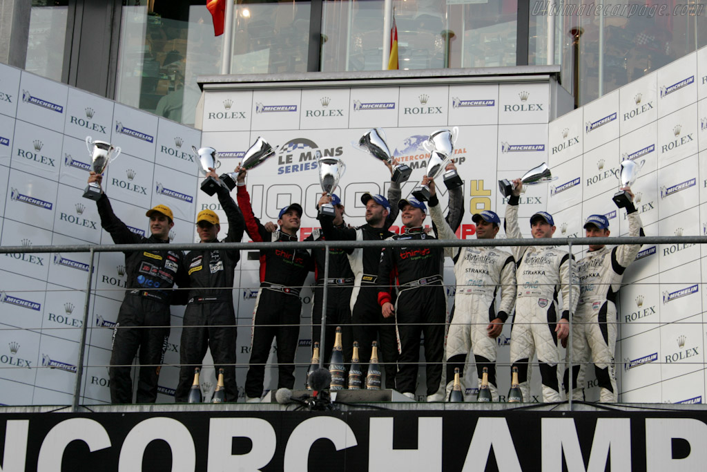 LMP2 Podium   - 2011 Le Mans Series Spa 1000 km (ILMC)