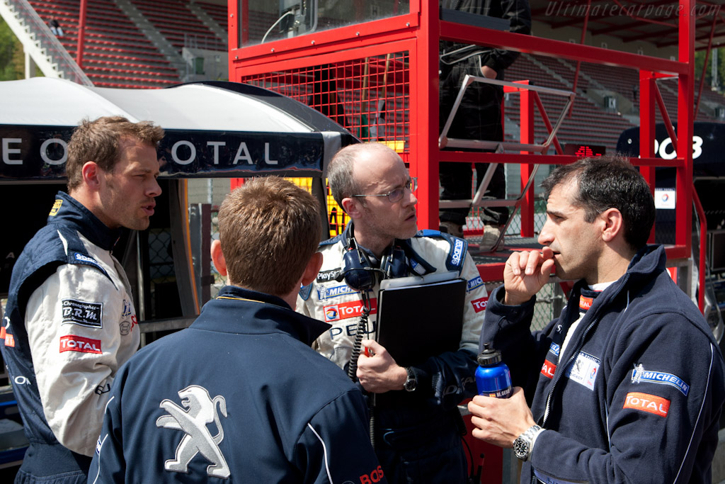 Peugeot debrief   - 2011 Le Mans Series Spa 1000 km (ILMC)
