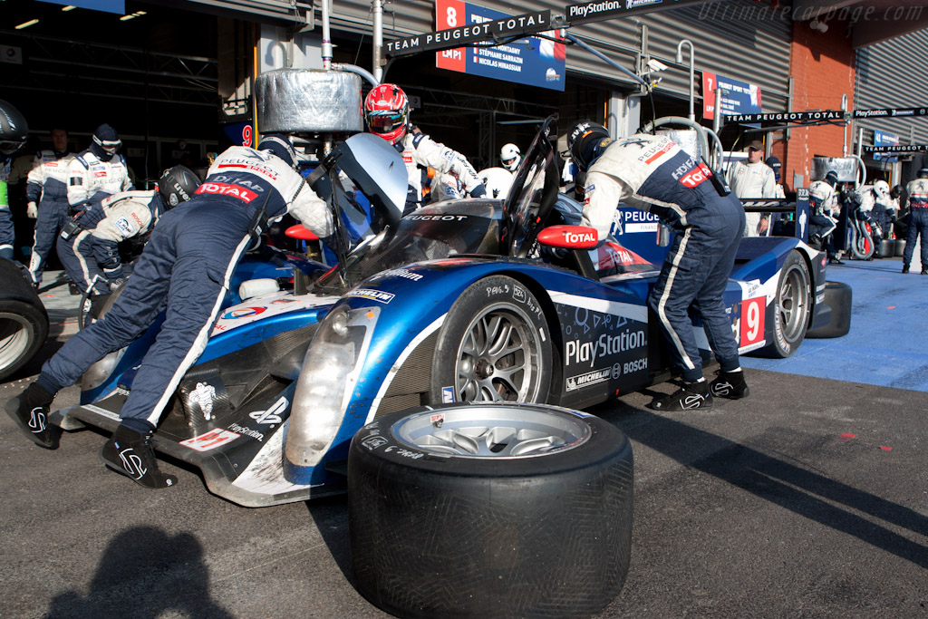 Peugeot stop - Chassis: 908-03  - 2011 Le Mans Series Spa 1000 km (ILMC)