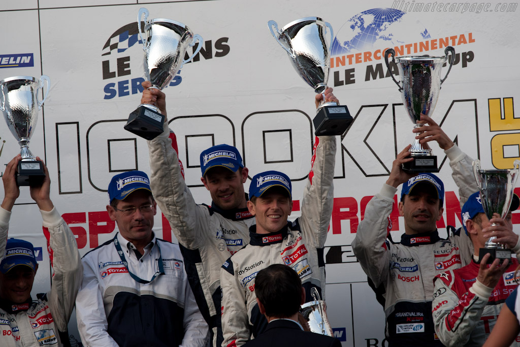 The winners   - 2011 Le Mans Series Spa 1000 km (ILMC)