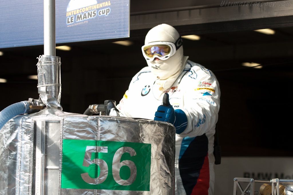 Thumbs up from BMW   - 2011 Le Mans Series Spa 1000 km (ILMC)