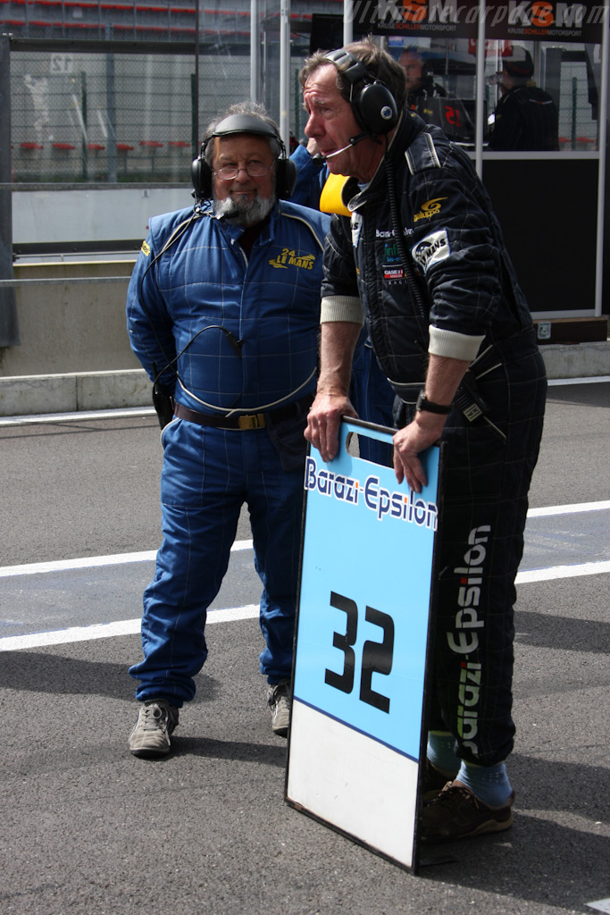 Awaiting the Barazi-Epsilon Zytek   - 2009 Le Mans Series Spa 1000 km