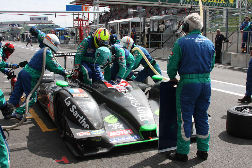 Driver change at Pescarolo - Chassis: 01-08  - 2009 Le Mans Series Spa 1000 km