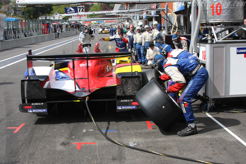 Just one wheelgun per stop - Chassis: 01  - 2009 Le Mans Series Spa 1000 km