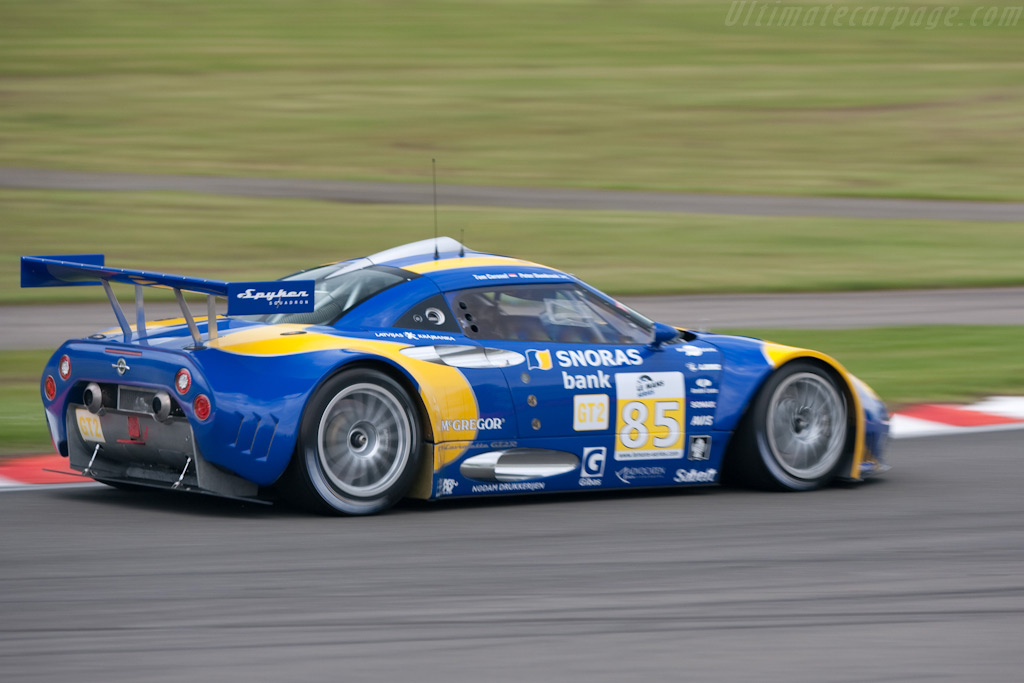 Spyker C8 Laviolette GT2-R - Chassis: XL9AB01G37Z363190  - 2009 Le Mans Series Spa 1000 km