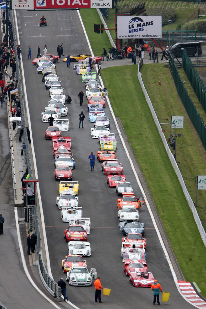 The CER field   - 2009 Le Mans Series Spa 1000 km