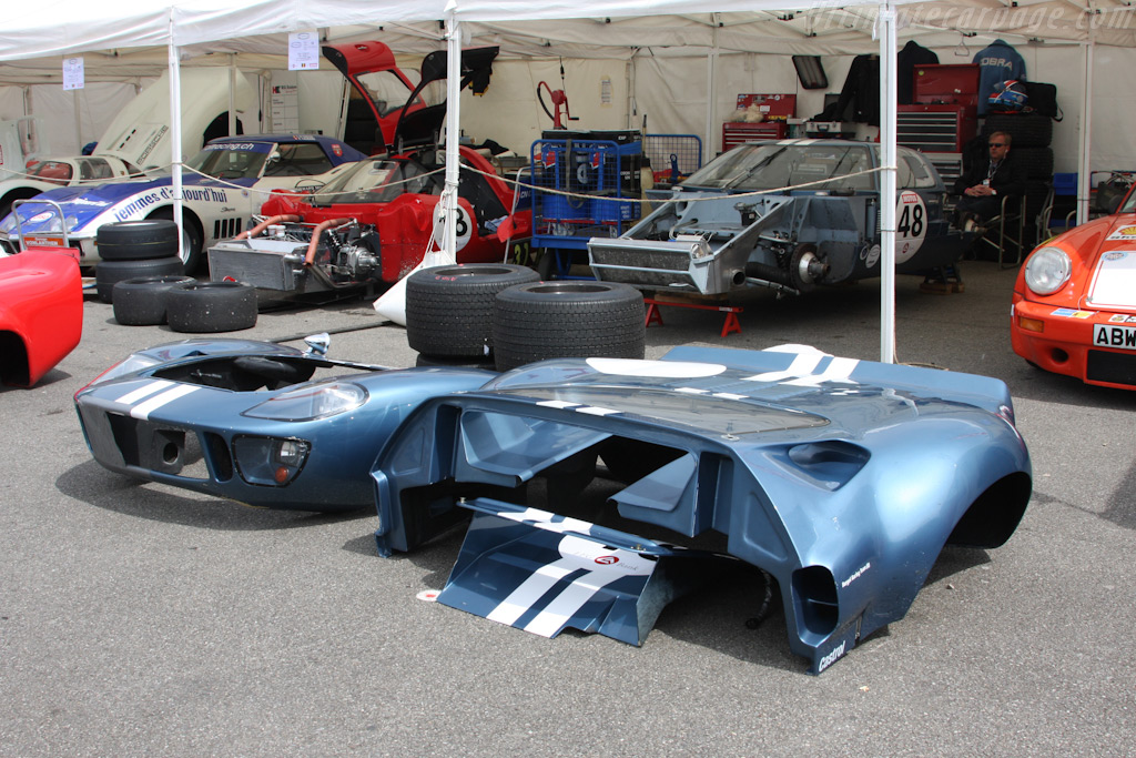 The CER paddock   - 2009 Le Mans Series Spa 1000 km