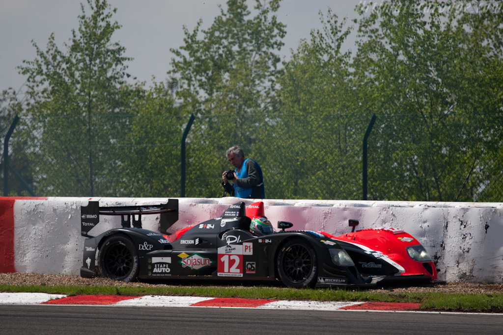 Victim of the warm-up lap - Chassis: LC70-11  - 2009 Le Mans Series Spa 1000 km