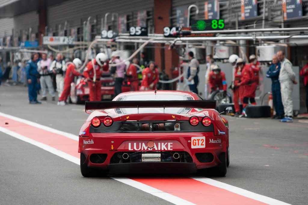 AF Corse stops - Chassis: 2624  - 2010 Le Mans Series Spa 1000 km