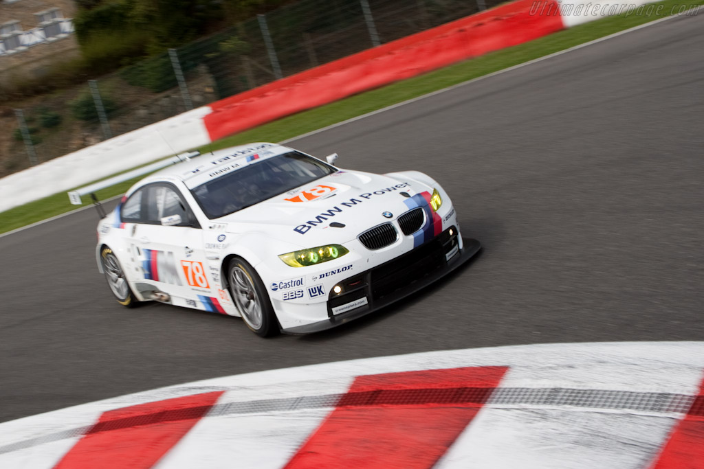 BMW M3 GTR - Chassis: 1001  - 2010 Le Mans Series Spa 1000 km