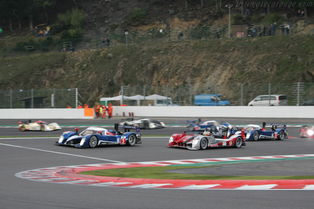 Off they go - Chassis: 908-06  - 2010 Le Mans Series Spa 1000 km