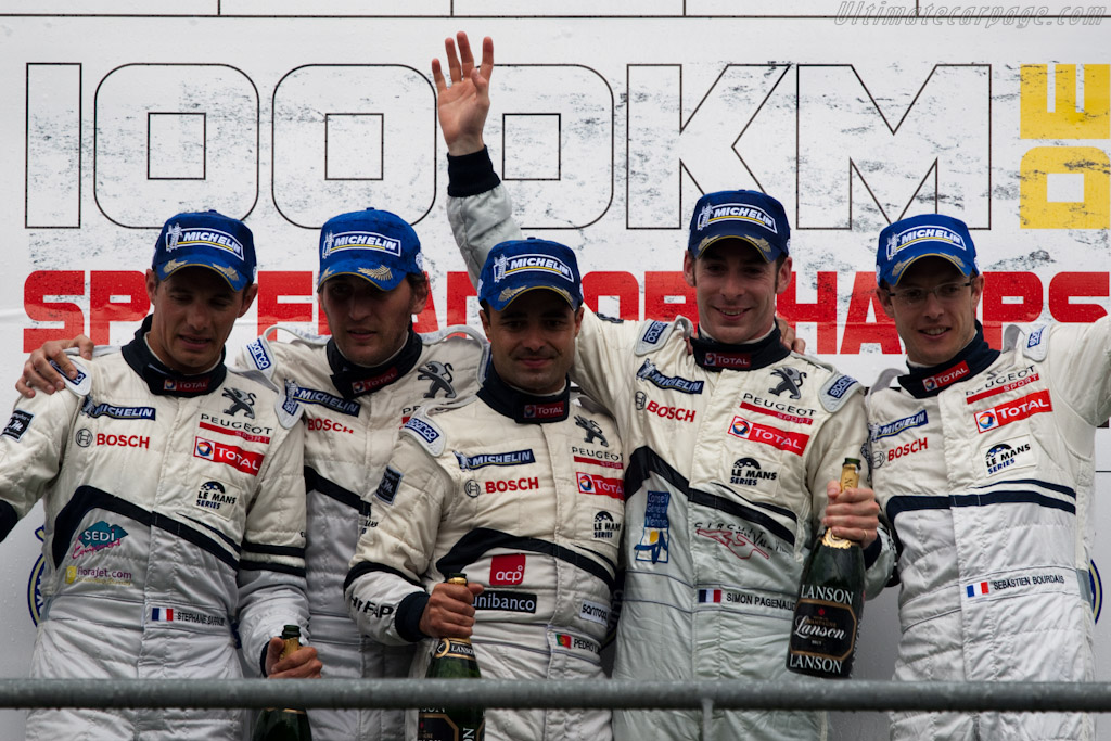 Peugeot drivers   - 2010 Le Mans Series Spa 1000 km