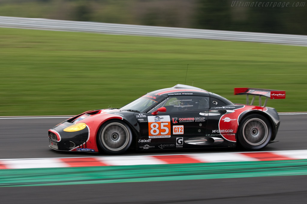 Spyker C8 Laviolette GT2-R - Chassis: XL9AB01G37Z363190  - 2010 Le Mans Series Spa 1000 km