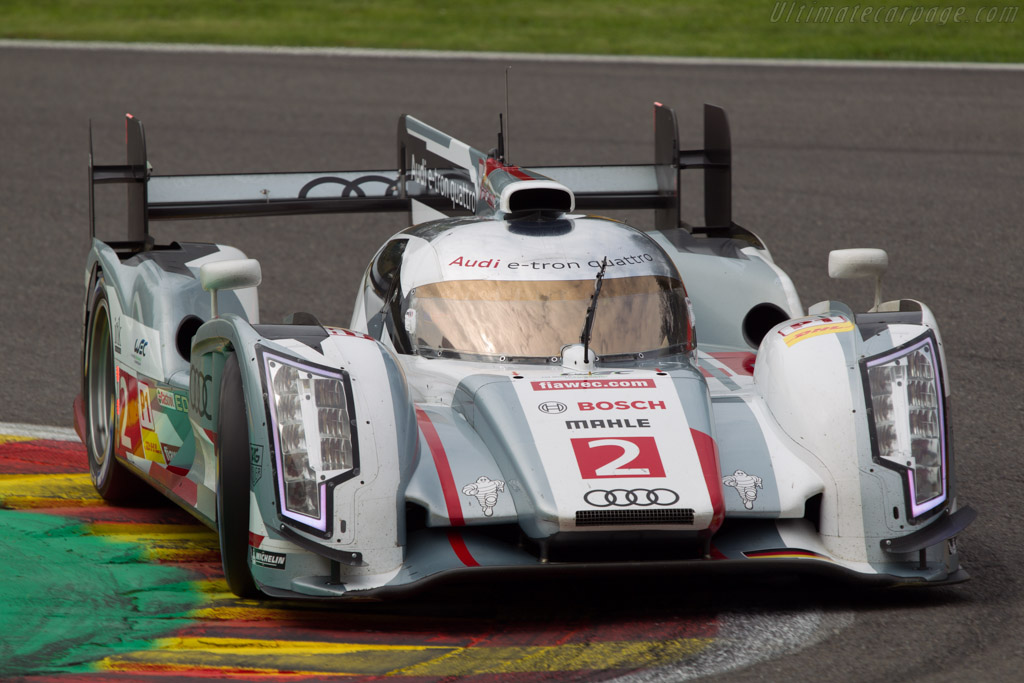 Audi R18 e-tron quattro   - 2013 WEC 6 Hours of Spa-Francorchamps