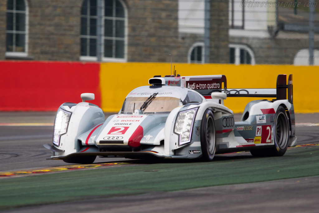 Audi R18 e-tron quattro   - 2013 WEC 6 Hours of Spa-Francorchamps