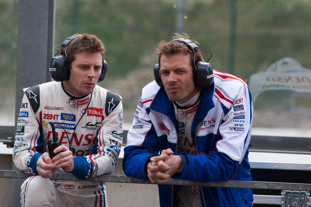 Davidson and Wurz   - 2013 WEC 6 Hours of Spa-Francorchamps