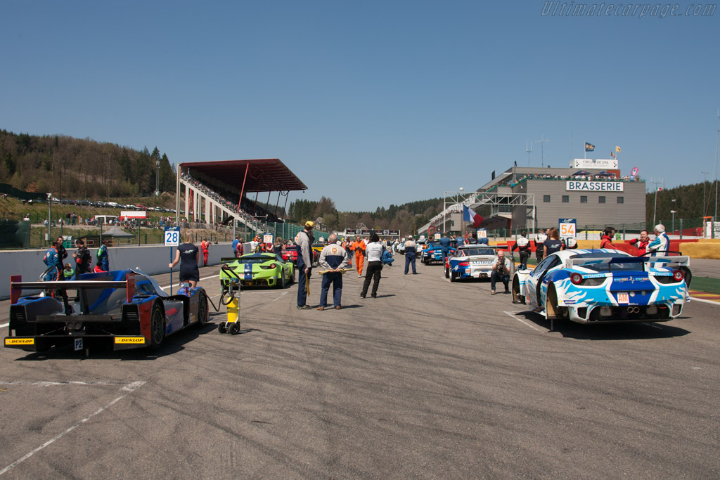 The grid   - 2013 WEC 6 Hours of Spa-Francorchamps