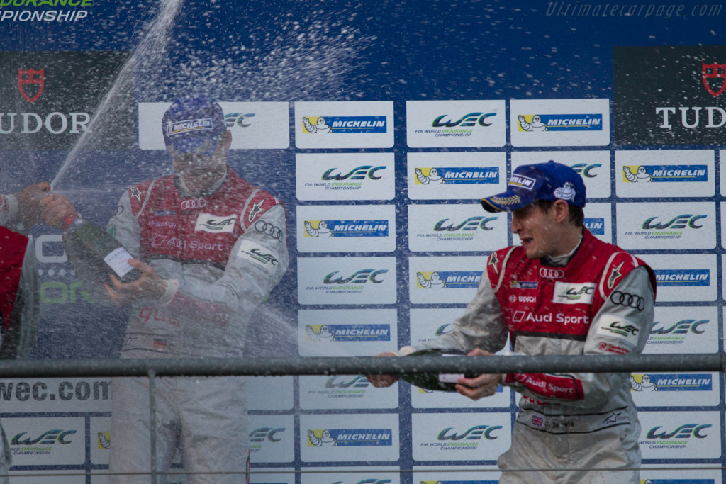 The podium   - 2013 WEC 6 Hours of Spa-Francorchamps